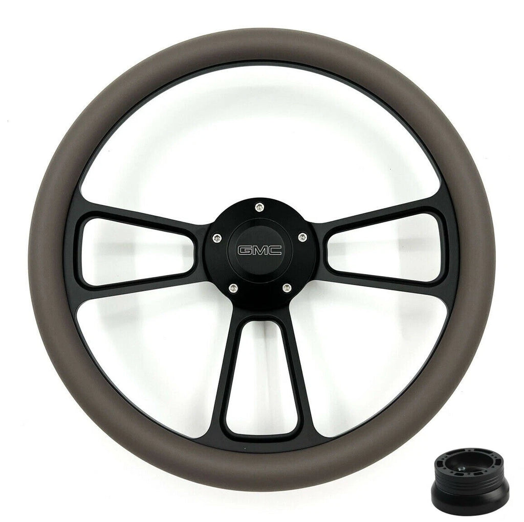 14 Inch Black Steering Wheel Cover for Jeep Grand Cherokee (2011–2021)