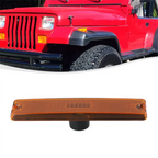 Front Bumper Side Marker Lights for 87-95 Jeep Wrangler YJ (1987-1995)