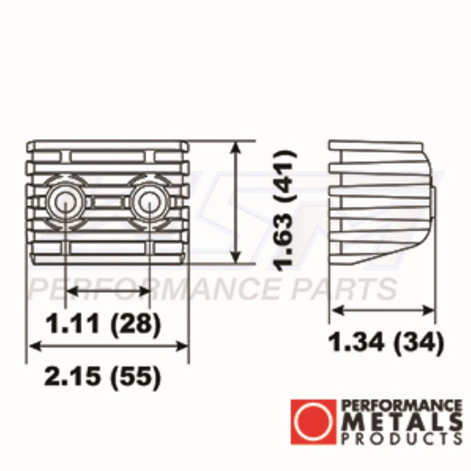 WSM Block Anode for Volvo Penta DPX / DP-SM / SX-M (PMC00158A)