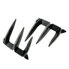 Rear Bumper Spoiler Vent Trim Cover for BMW X3 G01 LCI M-Sport (2022–2023) Carbon