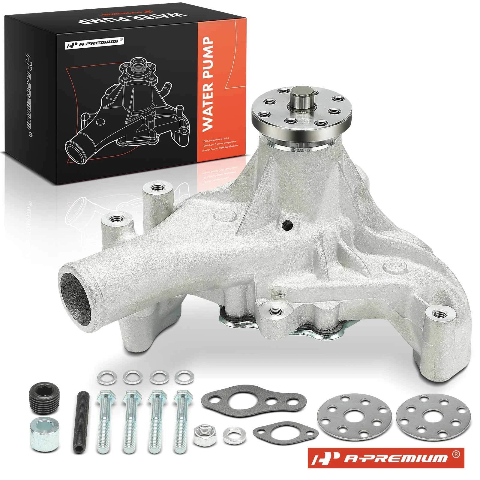 High Volume Long Water Pump for Chevy Small-Block V8 (1969–1976)