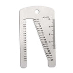 Measuring Ruler Tool for Watch Bands - Stainless Steel