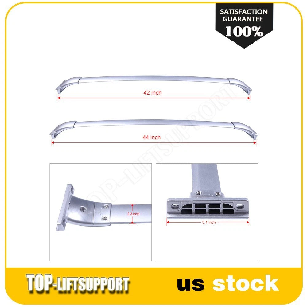 Set of 2 Roof Rack Cross Bars for Nissan Pathfinder (2013–2021) Aluminum