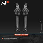 2X Front Outer Side Tie Rod End for Subaru Impreza (2017-2022)