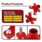 2x Rear Wheel Hubs for Honda Sportrax 250 300 400 (TRX250EX TRX300EX TRX400EX)