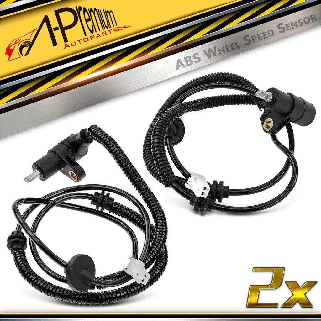 2X Rear ABS Wheel Speed Sensor for Kia Rio (2001)