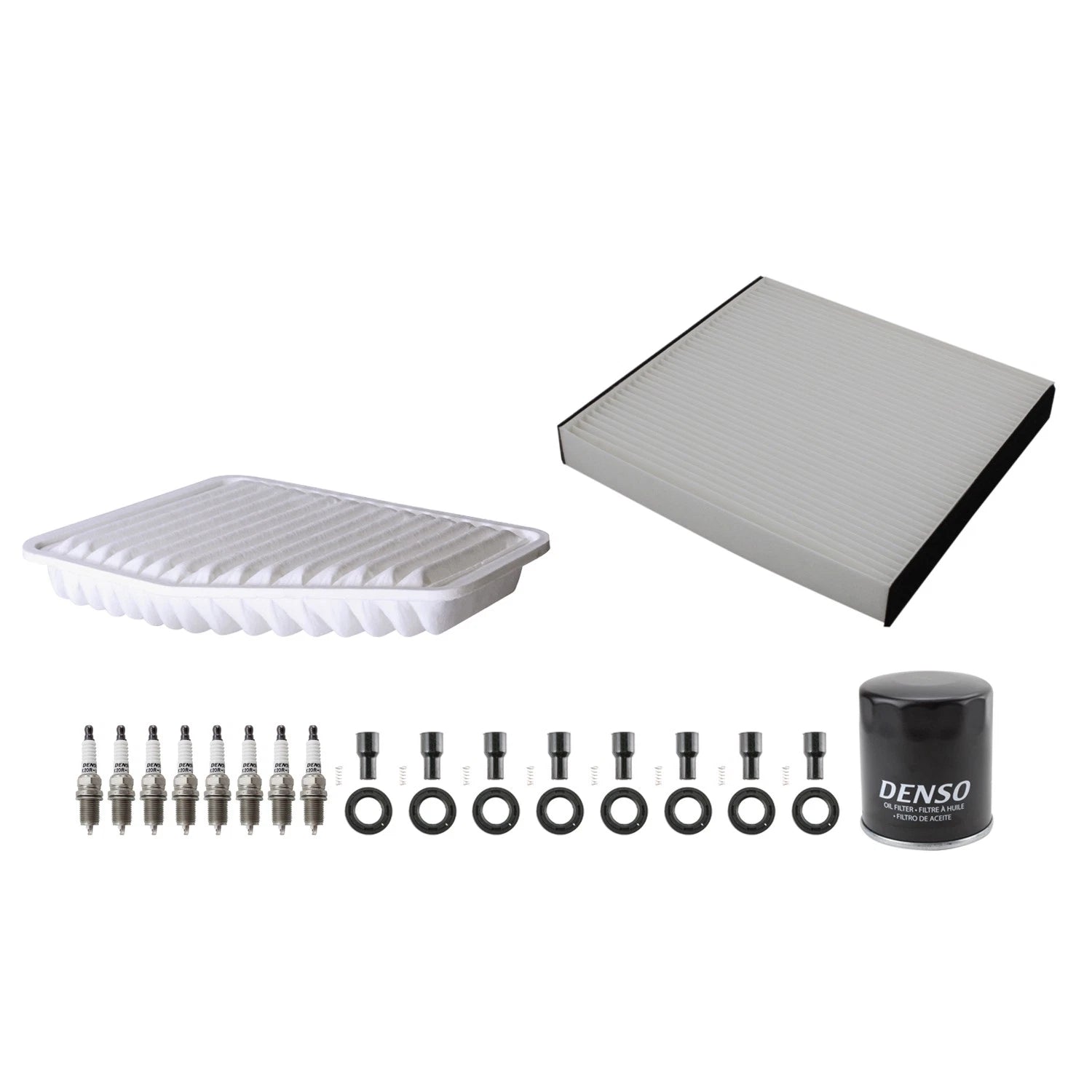 Denso Tune Up Kit 8 Spark Plugs & Boots for GS430 SC430 (2001–2006)