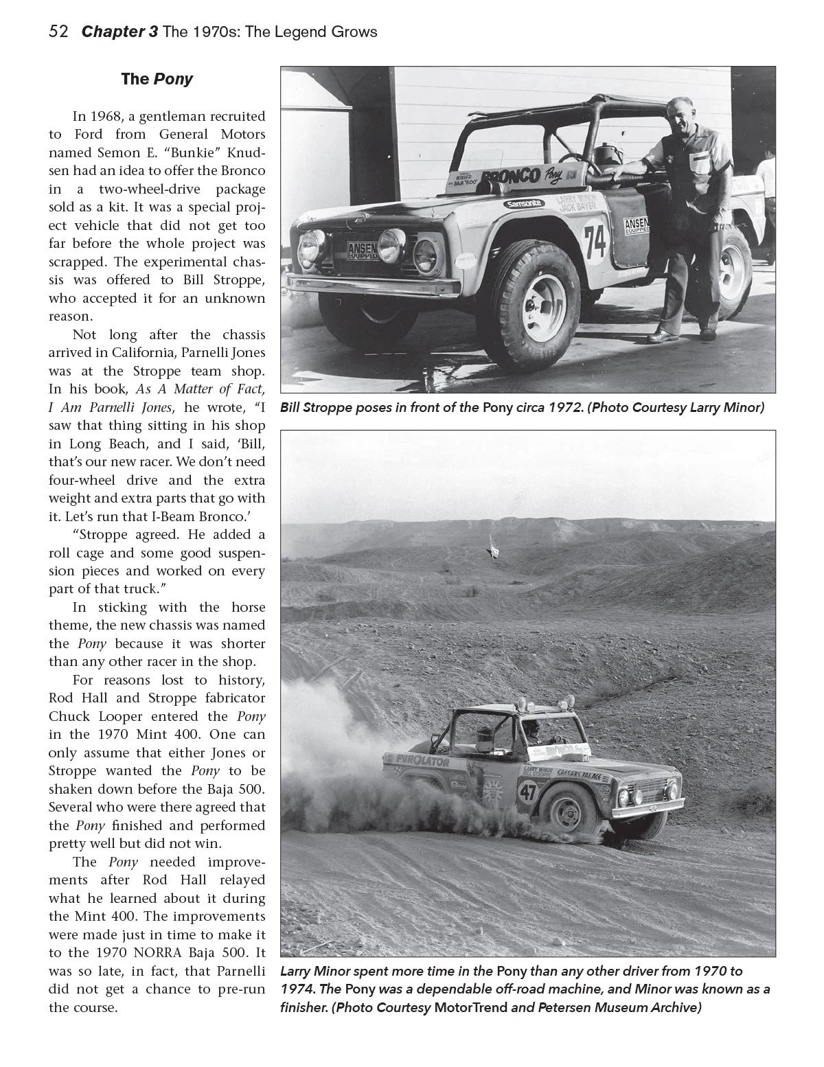 Bronco Racing Book for Ford Bronco (1966-2023)