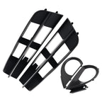 Front Upper Lower Bumper Fog Grille for Audi Q7 (2010–2015) 4L0807681B 4L0807682B