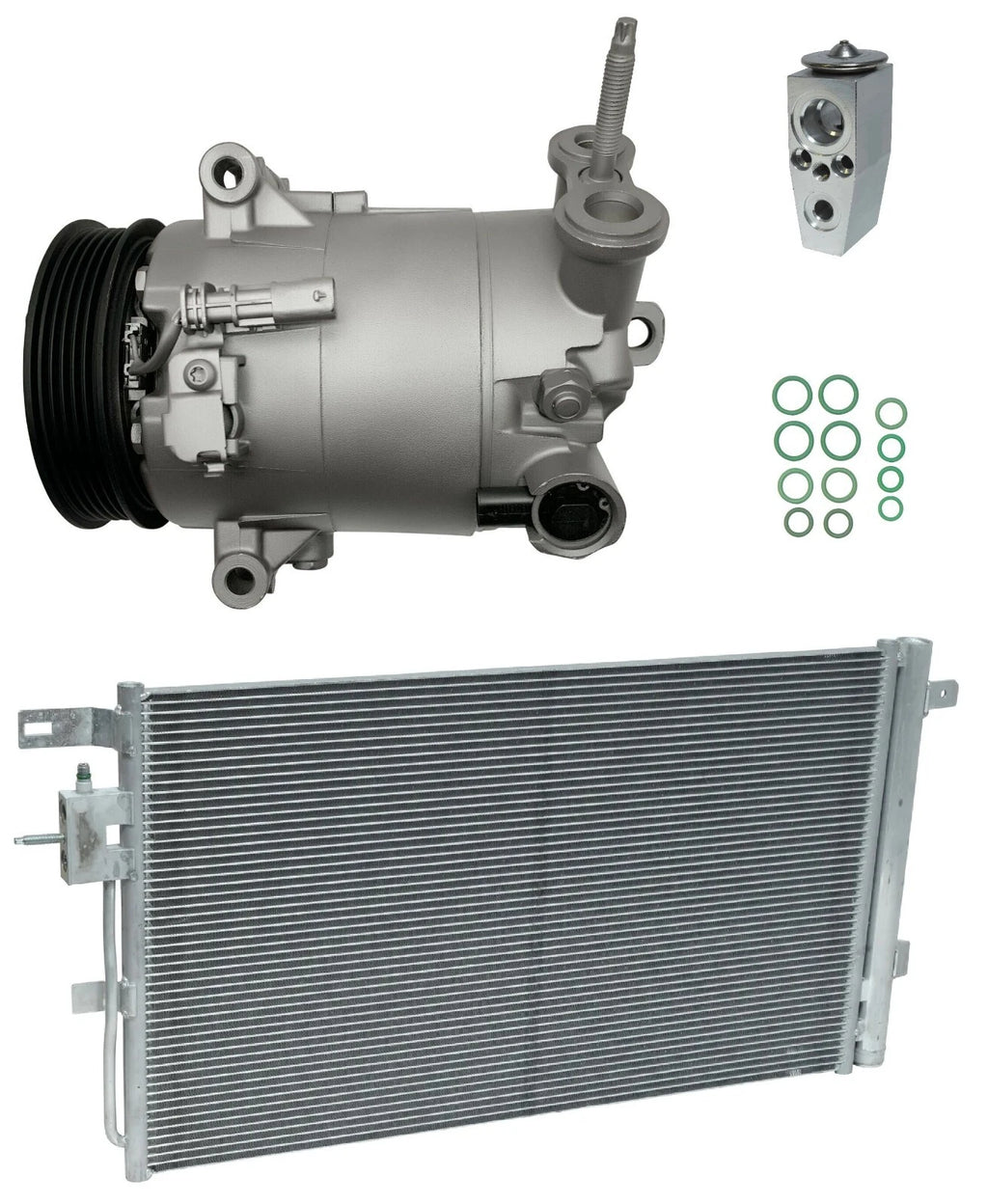 AC Compressor Kit With Condenser for Buick Envision 2.5L (2020–2020)