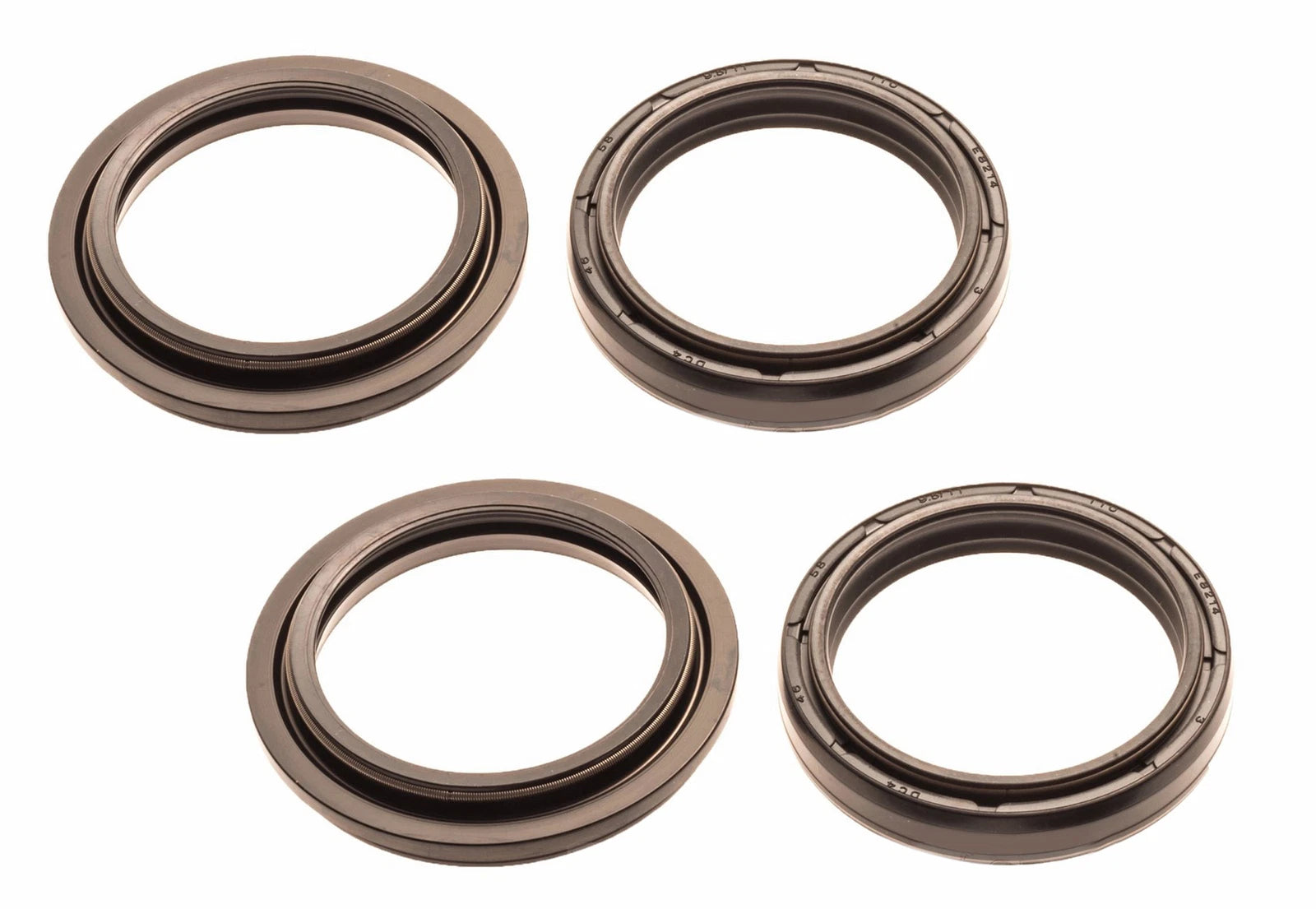 Titan Fork Oil & Dust Wiper Seal Kit for Honda CR125 (1997–2007), CR250 (1996), CR500 (1996–2001)
