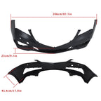 Front Bumper Cover for Acura TLX (2015–2017) with Sensor Holes