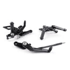 Adjustable Rearsets Foot Rest Pegs for Honda CBR500R CB500F (2016–2017)