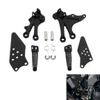Front Rider Foot Pegs Footrest Brackets for Kawasaki Ninja ZX10R (2004–2005)
