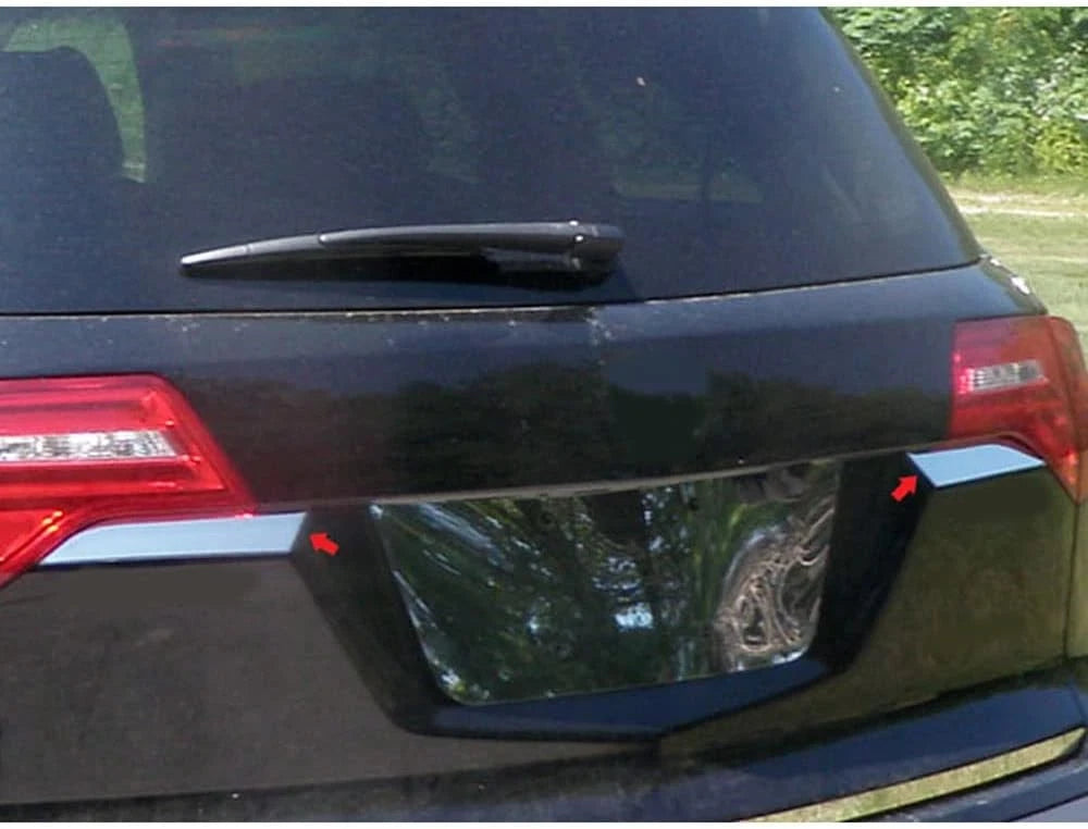 2pc. Luxury FX Stainless Steel Rear Accent Trim Kit for 2007-2013 Acura MDX