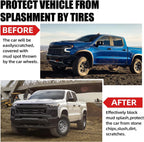 Set of 4 Mud Flaps Splash Guards for Chevrolet Silverado 1500 (2019–2023)
