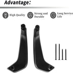 Car Interior Door Handle Manual Window Panel Left + Right for Ford Fiesta (2011-2020)