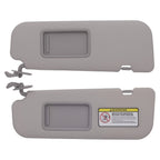 Pair Sun Visor Set LH RH for Hyundai Elantra (2011–2015) 852103X000TX Gray