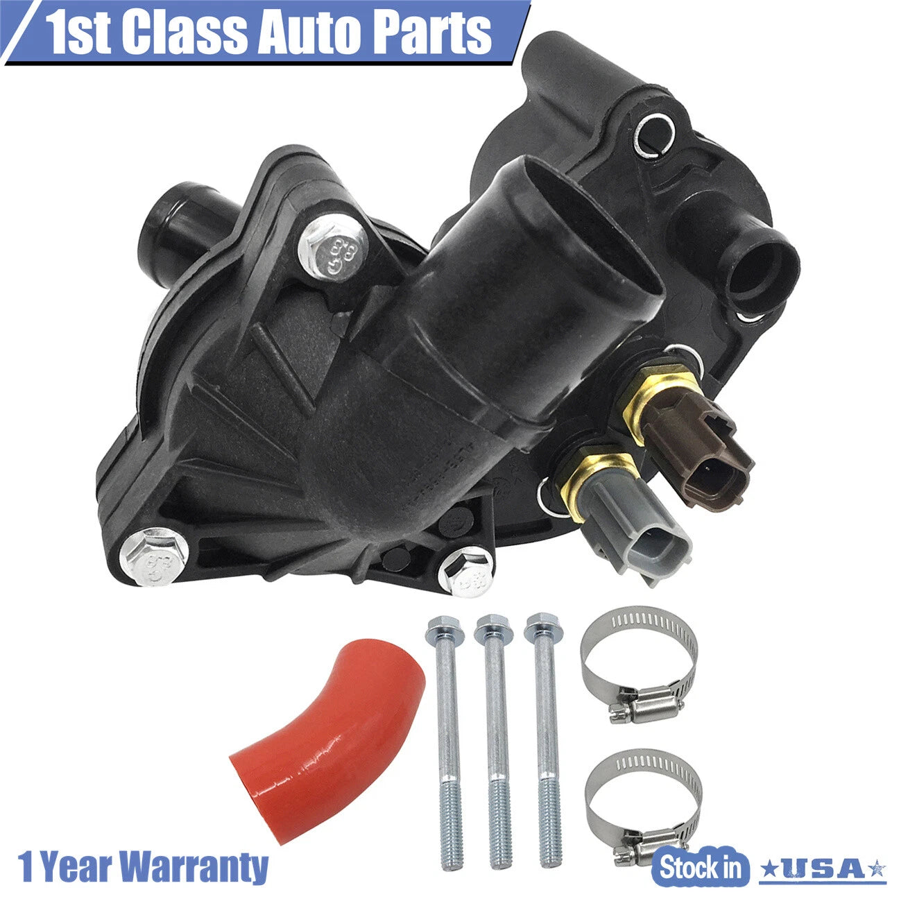 Thermostat Kit for Mazda B4000, Mercury Mountaineer, Explorer, Ranger (2000-2006)