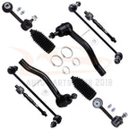 Set of 10 Sway Bar Tie Rod Rack Pinion Bellows for Nissan Altima (2007–2013)