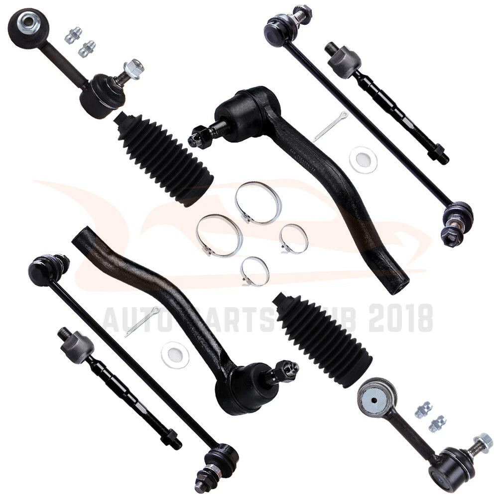 Set of 10 Sway Bar Tie Rod Rack Pinion Bellows for Nissan Altima (2007–2013)