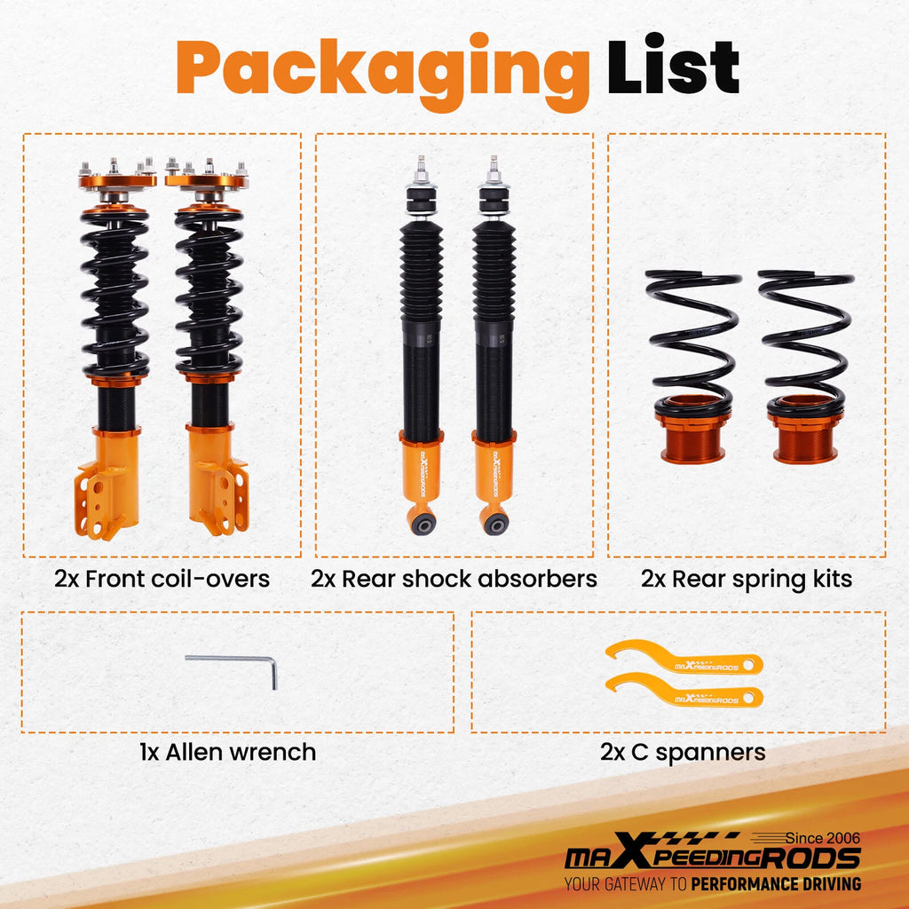 Coilovers Suspension Shocks for Ford Mustang (1994-2004)