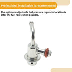 Fuel Pressure Regulator for Honda Civic (2003–2004) No. 16015S5A930 Metal 20-70 Psi
