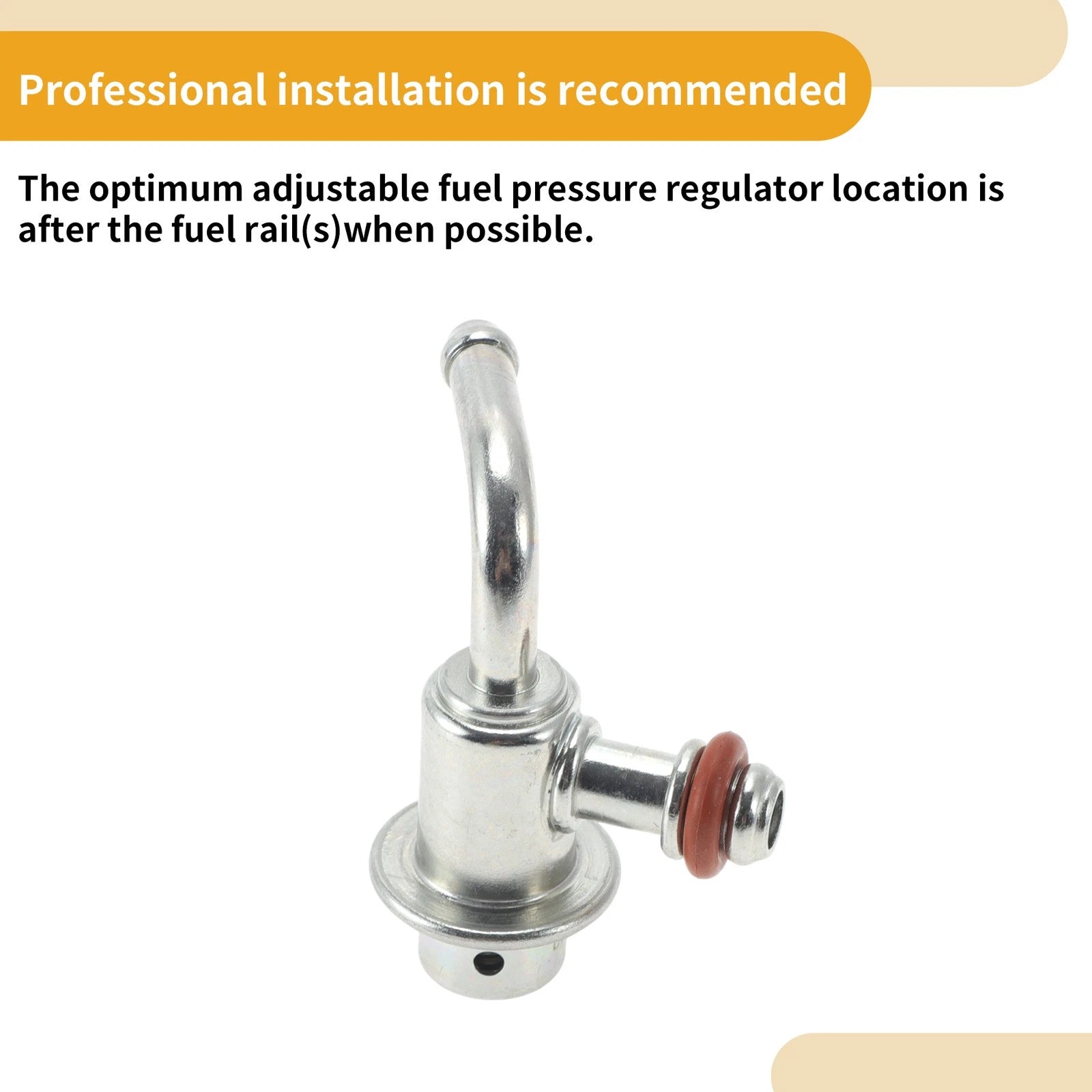 Fuel Pressure Regulator for Honda Civic (2003–2004) No. 16015S5A930 Metal 20-70 Psi