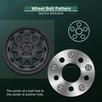 Set of 4 Wheel Spacers 5x100 to 5x4.5 1" 12x1.5 for Toyota Corolla, Scion tC, Lexus
