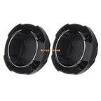 2X Front Matte Black Rim Caps for Polaris Ranger Crew SP 570 (2022–2025)