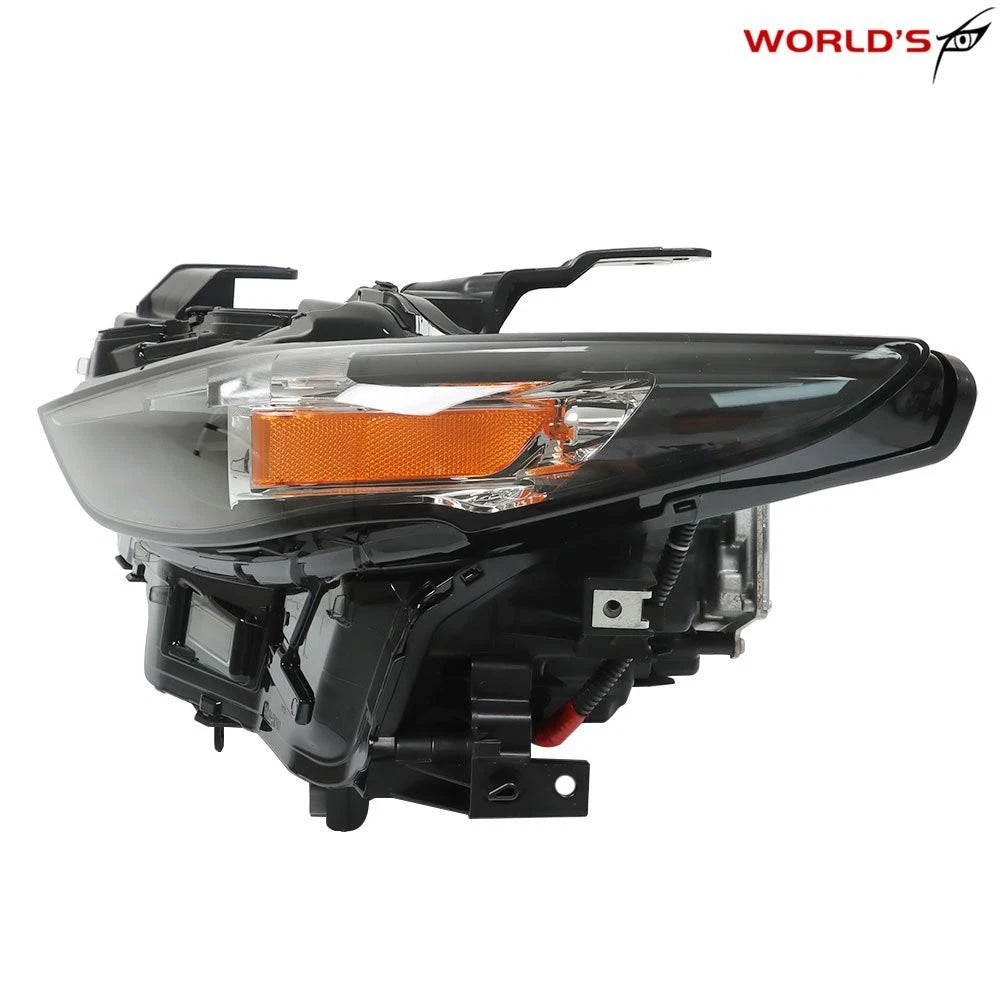 Left Headlight for Mazda 3 (2019–2021) LED Black Housing Clear Lens