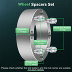 Set of 4 Wheel Spacers 2" for Polaris Ranger RZR (2013–2015)