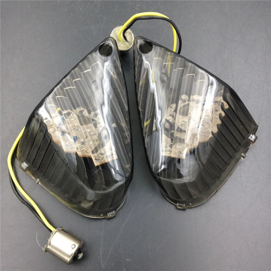 Rear Turn Signal Lens Cover w/ LED for Suzuki GSXR1000/600/750 (2007–2009)