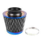 3" 76mm High Flow Inlet Cold Air Intake Filter for