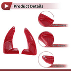 Set of 2 Red Plastic Steering Wheel Paddles for Jeep Grand Cherokee (2014–2020)