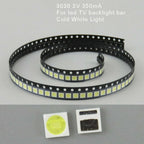 100Pcs 3030 350mA LED Lamp Beads for TV Backlight Repair