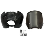 Front Headlight Fairing Windshield for Harley Dyna Super Glide FXDXT (2006–2017)