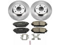 Front Brake Pad and Rotor Kit for Mazda 3 2.5L (2014–2018) WR688HJ
