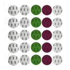 25X 3 Inch 1000-5000 Grit Wet/Dry Hook & Loop Sanding Discs