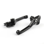 Pivot Brake Clutch Levers for Honda CRF250R CRF450R (2007–2014) Black