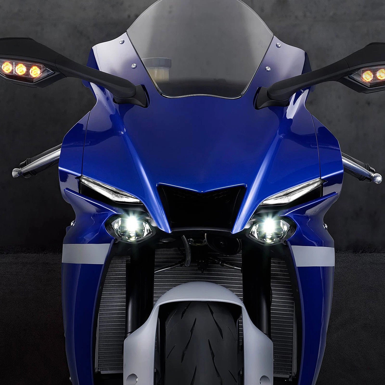 Front Center Pilot Running Light for Yamaha YZF R1 (2020–2025) 24