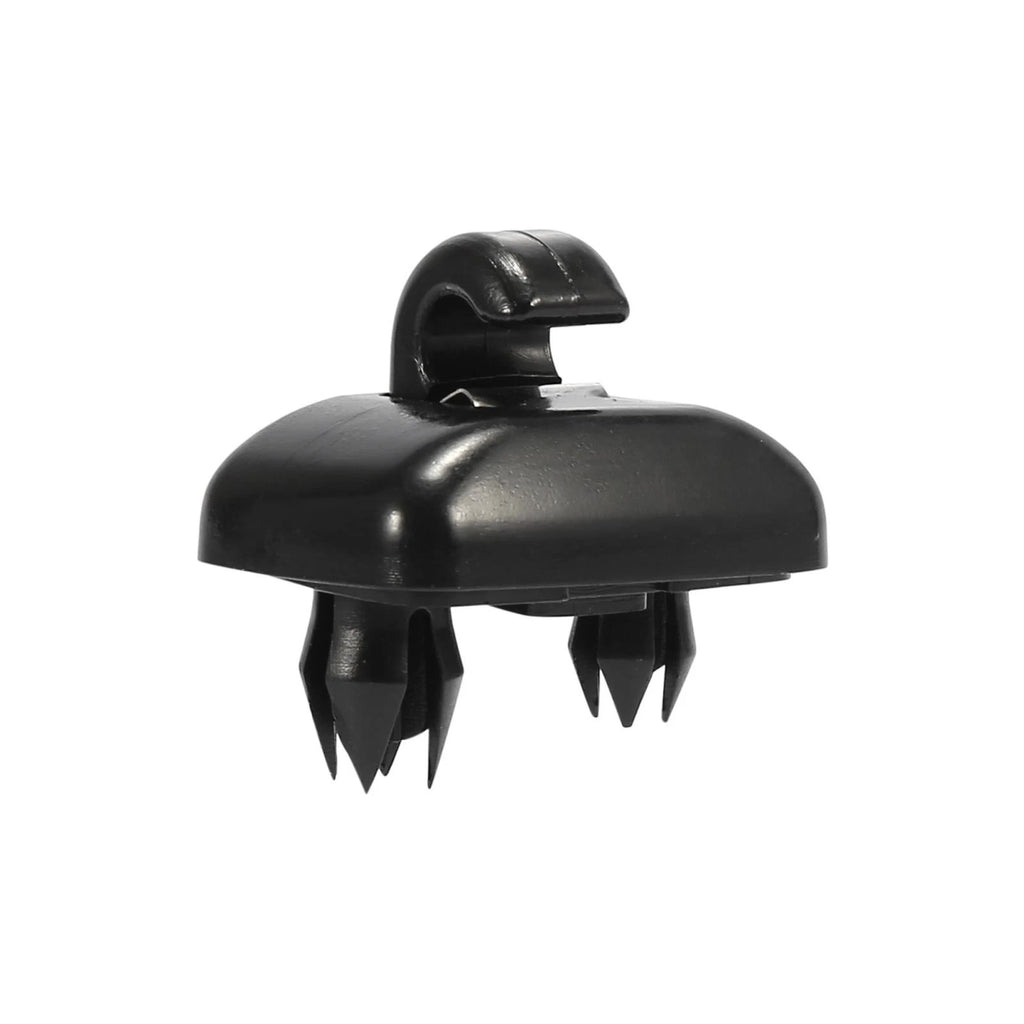 Set of 2 Black Sun Visor Hook Clip Retainers 8U0857562 for Audi RS4 (2007–2008)