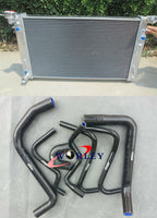 Aluminum Radiator & Blue Hose for Holden Commodore VT VX 3.8L V6 (97-02)