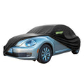 Waterproof Car Cover for Volkswagen Beetle (1960–1980) with Zipper Black