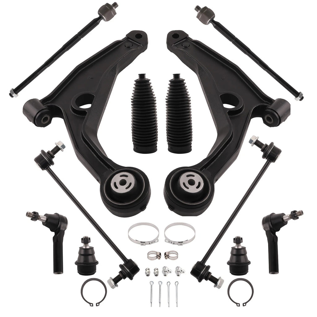 Front Lower Control Arm, Tie Rod, Sway Bar Ball Joint for Dodge Journey (2009–2020)