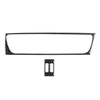 Carbon Look Center Air Conditioner Vent Outlet Cover Trim for Audi Q5 (2009-2017)