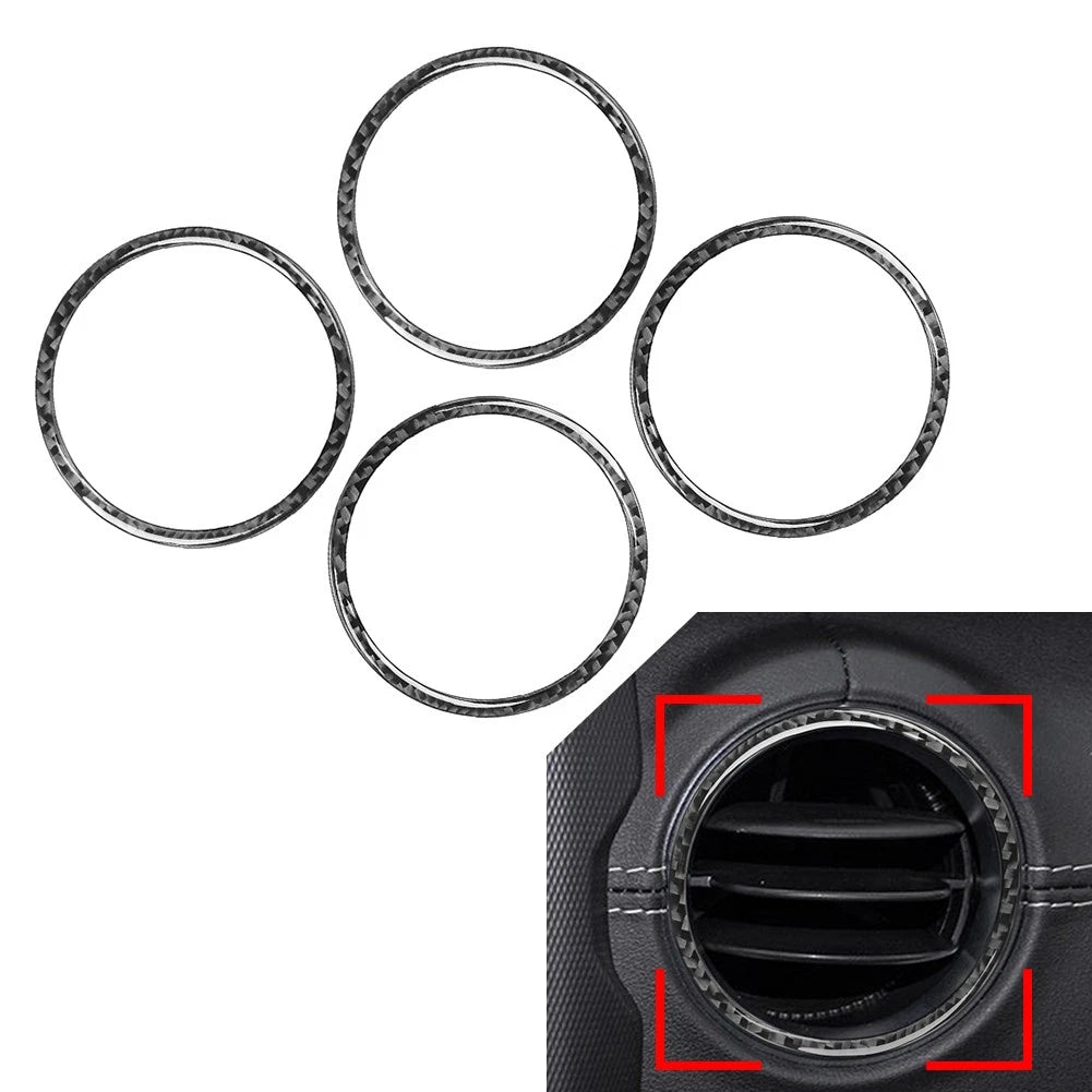 Dashboard Air Vent Outlet Cover Trim for Jeep Wrangler JL JLU Gladiator JT (2018–2023)