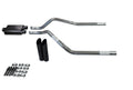 Dual Exhaust Kit for Chevy Blazer (1995–1999) 2.5" with Black Tips