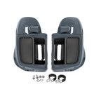 Lower Vented Fairings Glove Box for Harley Touring FLHX (2014–2025) Gunship Gray