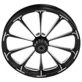 18" Front Wheel Rim & Dual Disc Hub for Harley Street Glide (1997–2021) Black